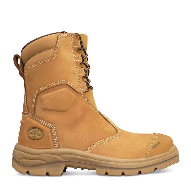 Oliver 55385 High Zip Sided Safety Boot