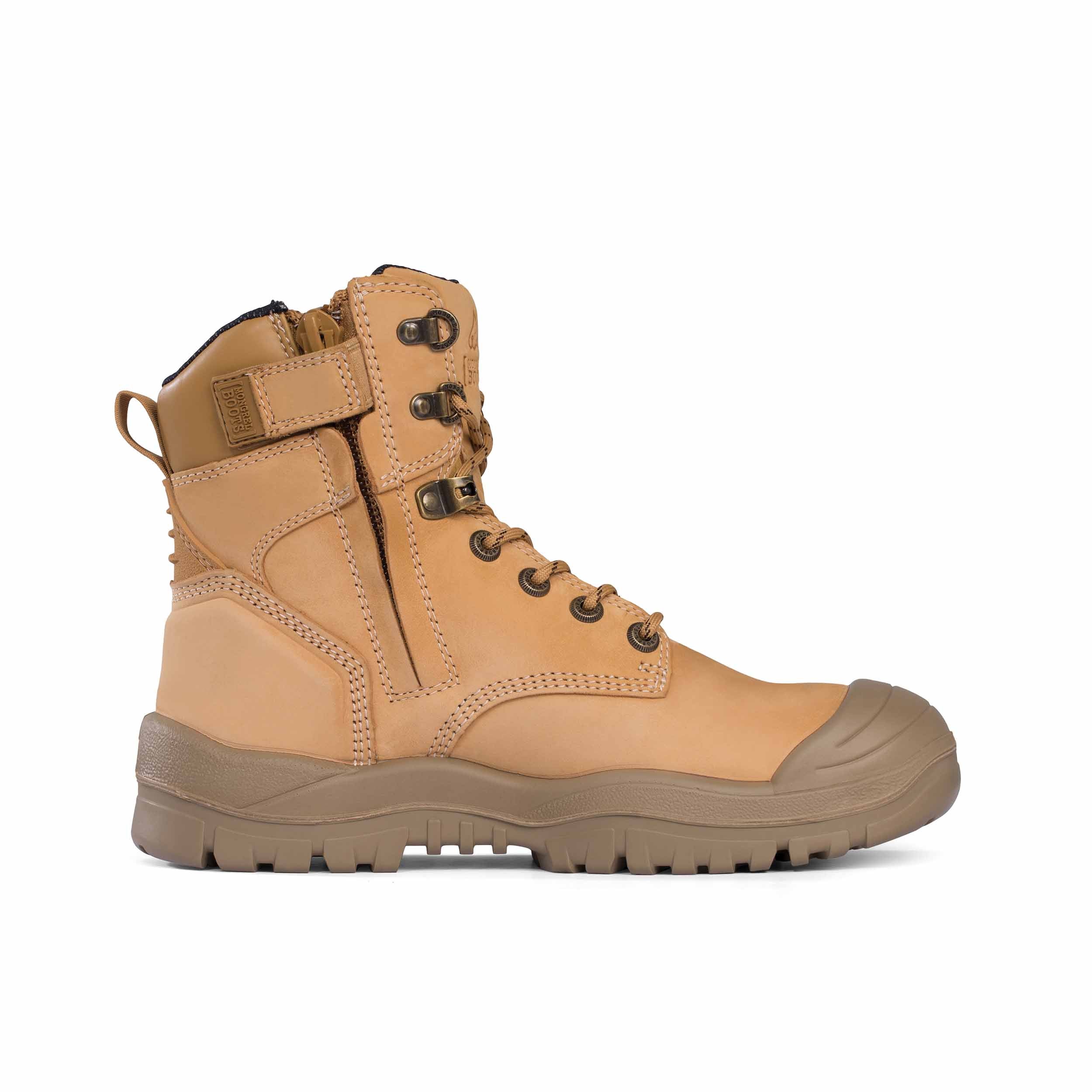 Mongrel High Sided Zip Bump Cap Safety Boot