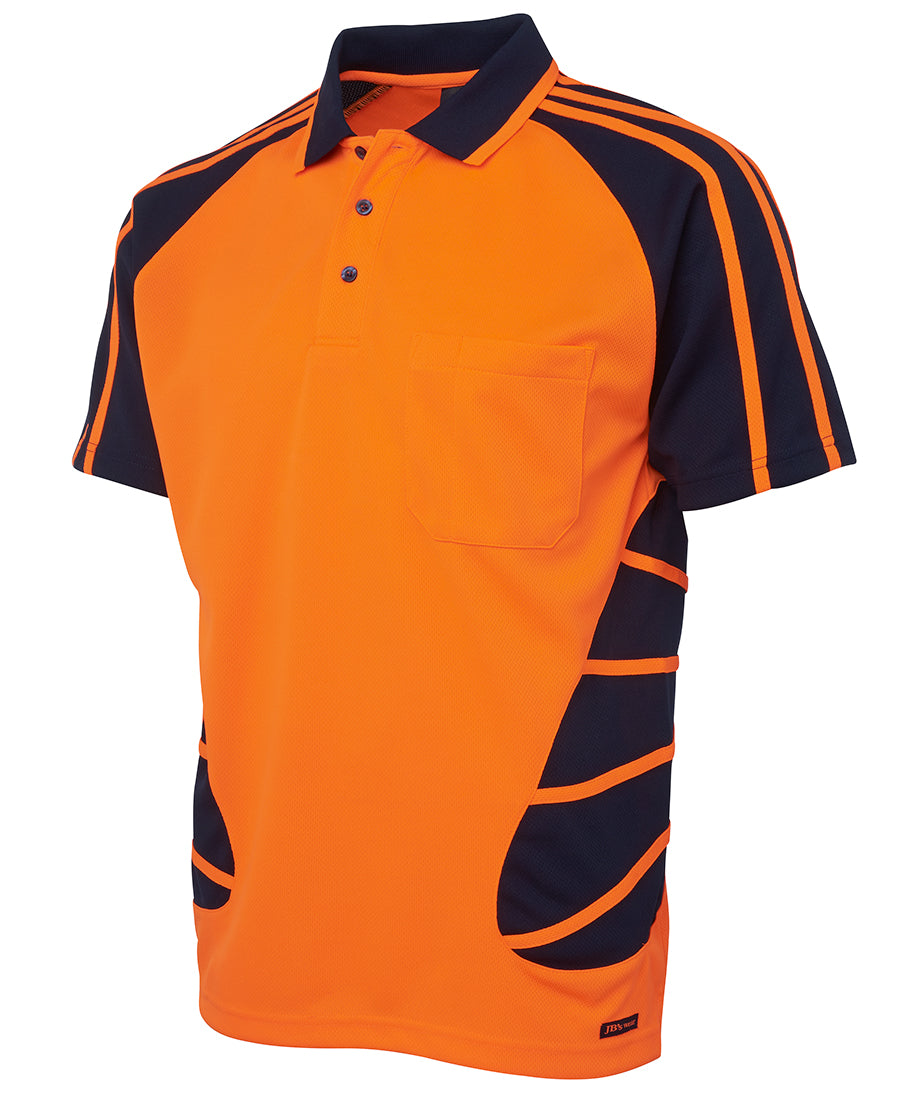 Hi-Vis S/S Spider Polo