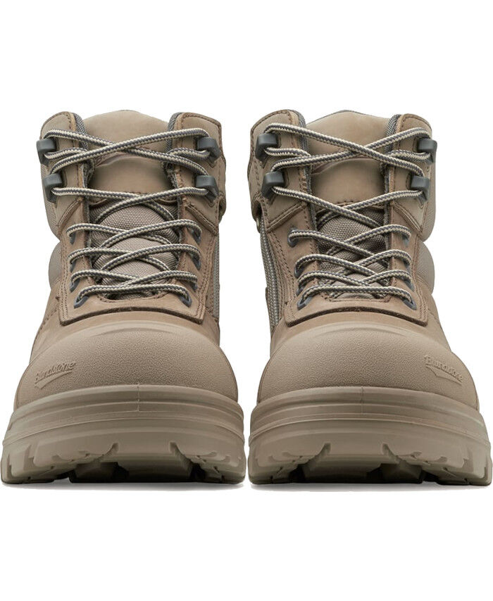 Blundstone Rotoflex Low Cut Safety Boot Stone