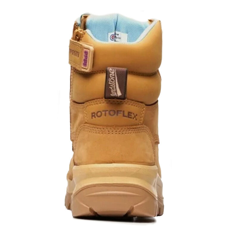 Blundstone Rotoflex Ladies Zip Sided Safety Boot