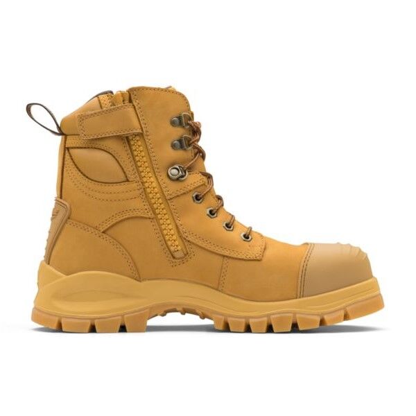 Blundstone Lace Up Zip Safety Boot