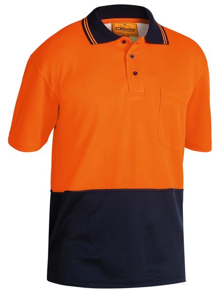 Shirt Hivis Polo Ctn Bk