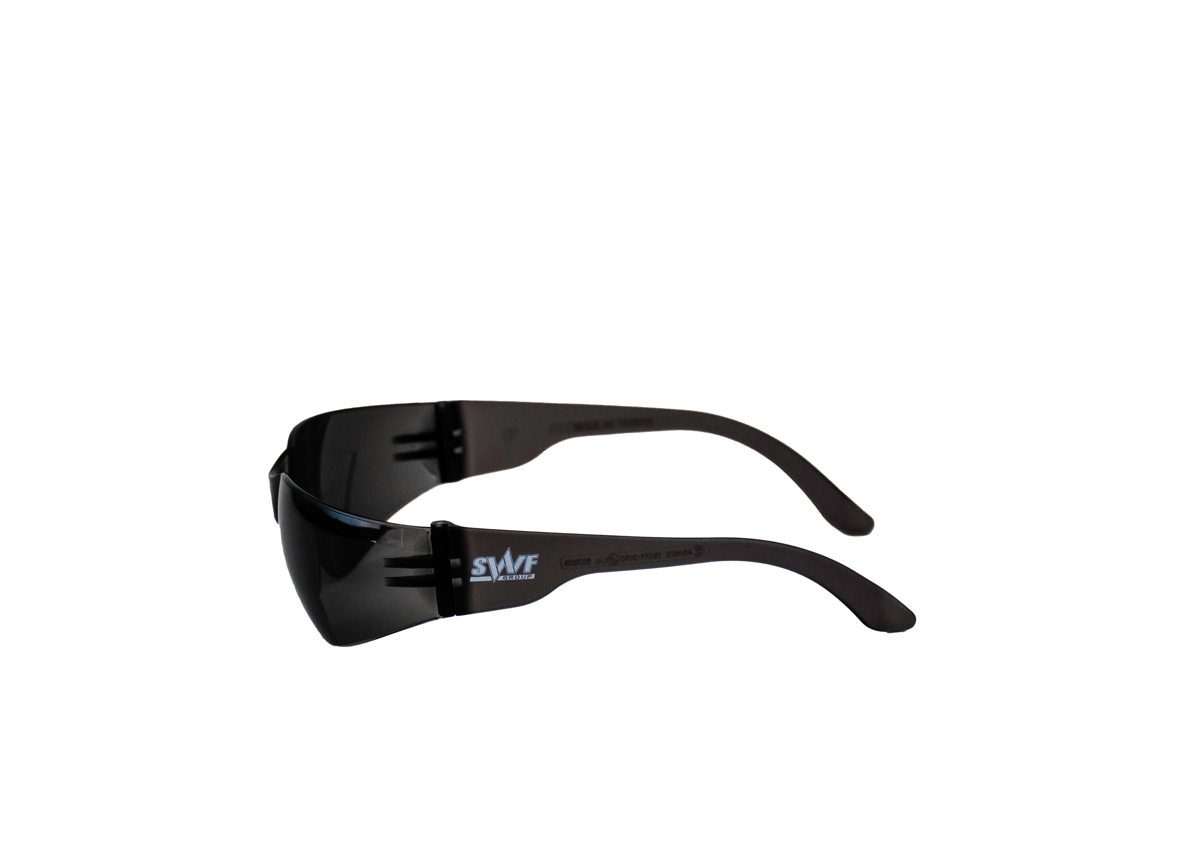 SWF Safety Glasses Smoke Lens