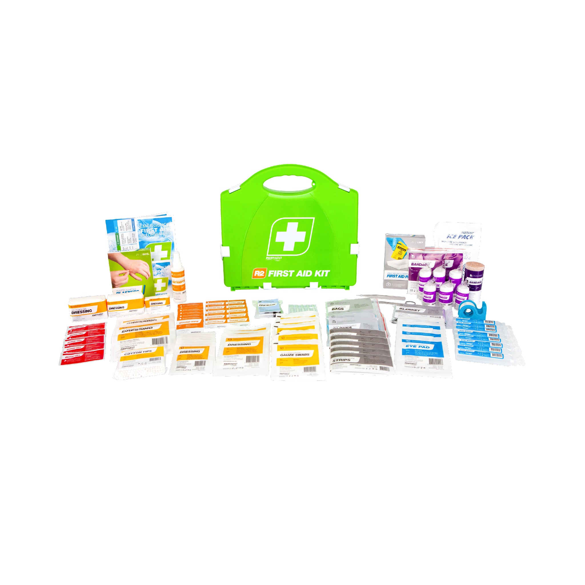 First Aid Kit, R2 Workplace Response Kit, Plastic Portable