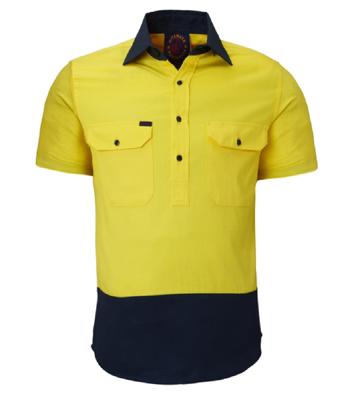 Hi-Vis Closed Front S/S Shirt