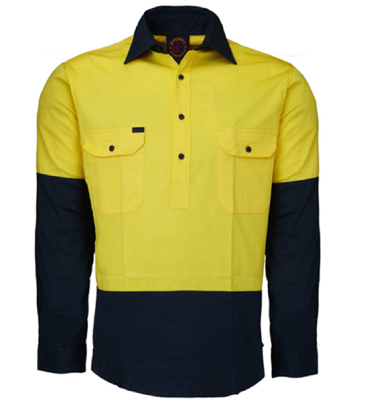 Hi-Vis Closed Front L/S Shirt