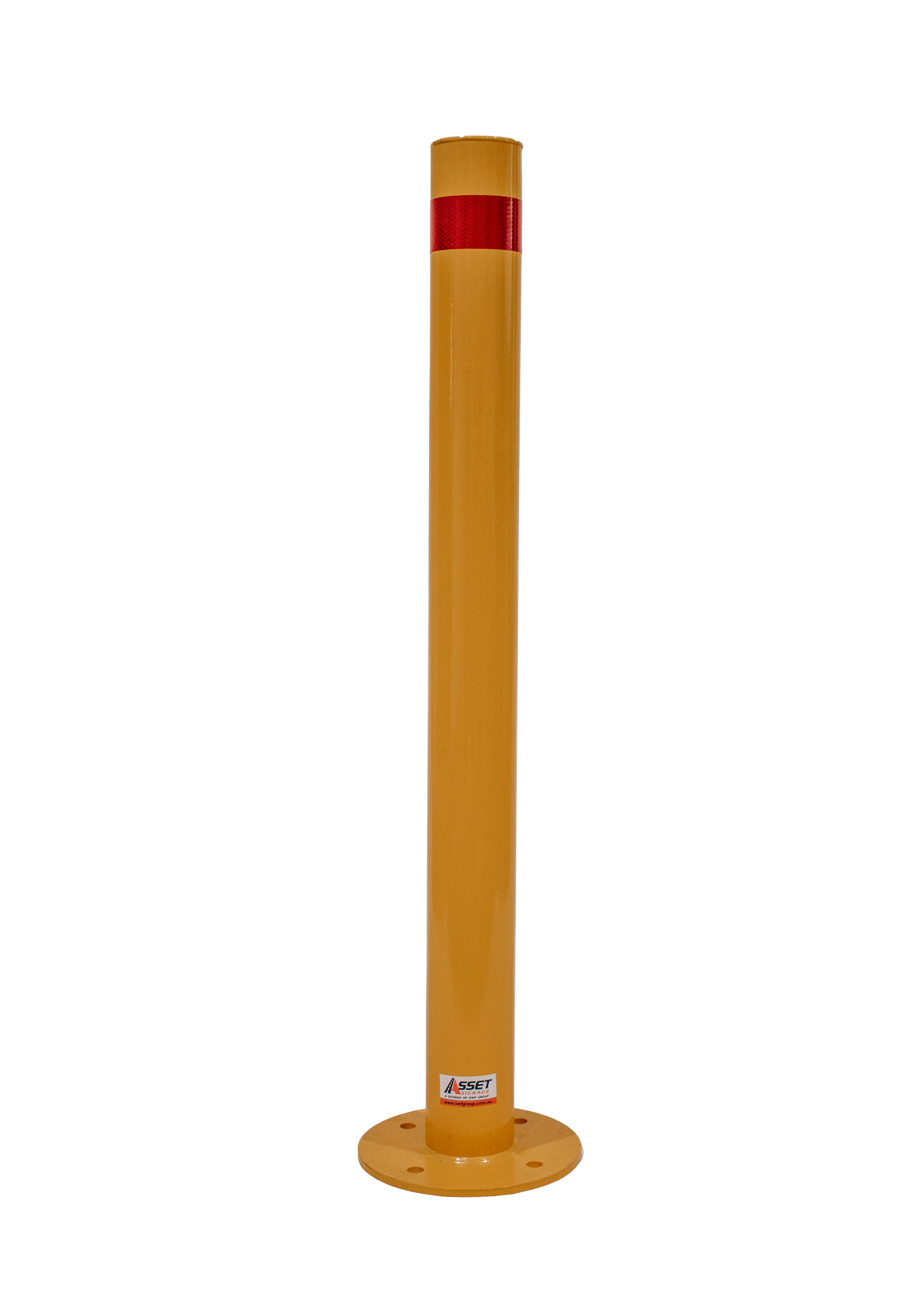 SWF Asset Inground Steel Bollard 90mm 1350mm