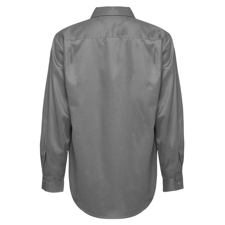Yakka C/Drill O/F L/S Work Shirts