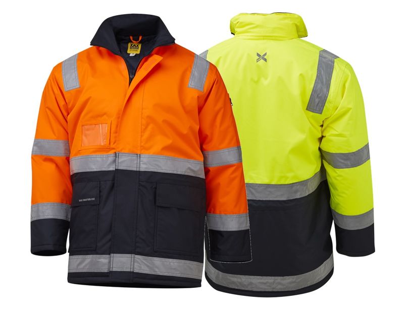 Hi-Vis Waterproof 4 in 1 Jacket