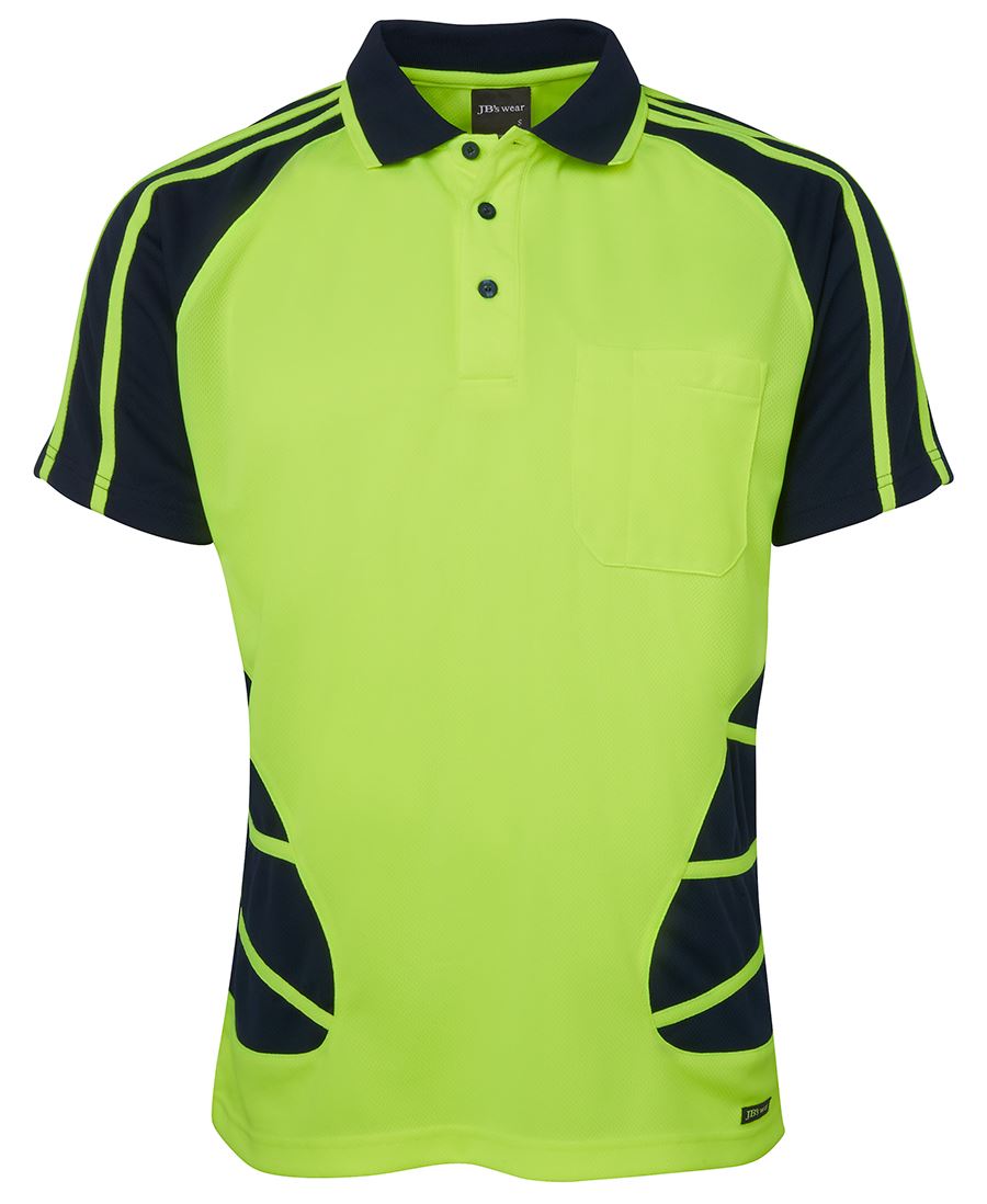Hi-Vis S/S Spider Polo