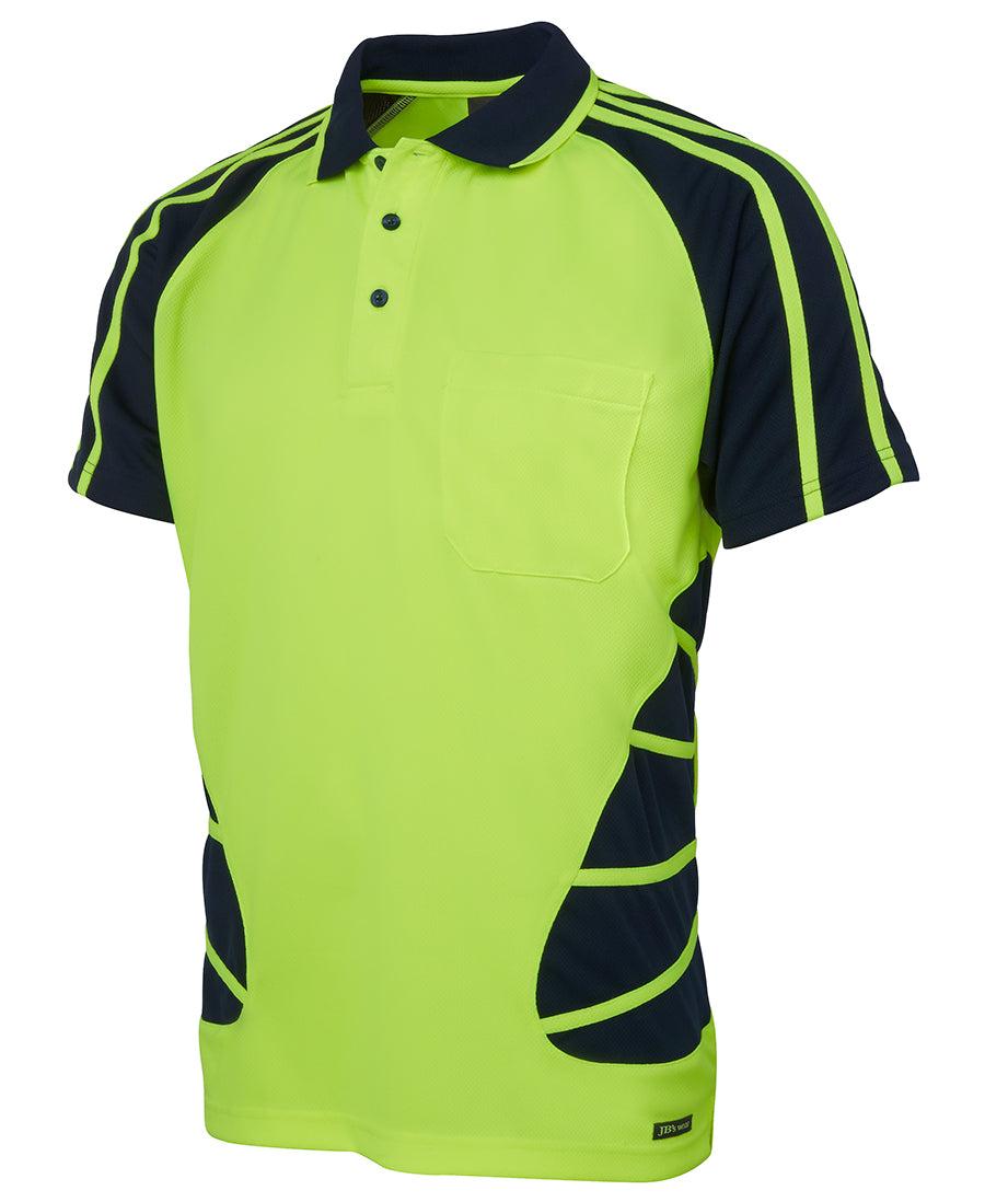 Hi-Vis S/S Spider Polo