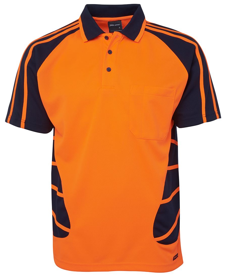 Hi-Vis S/S Spider Polo