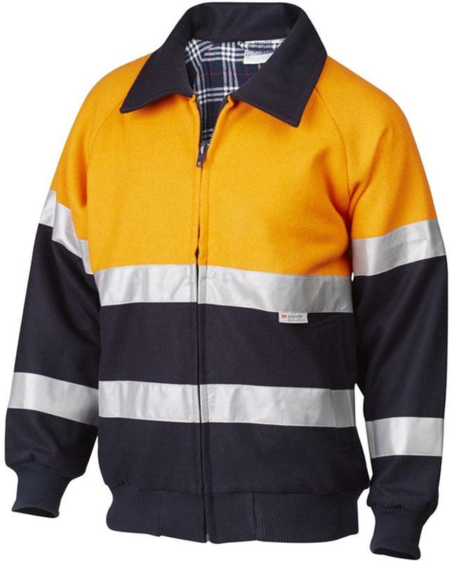 Master Summit Bluey Jacket Hi-Vis Taped