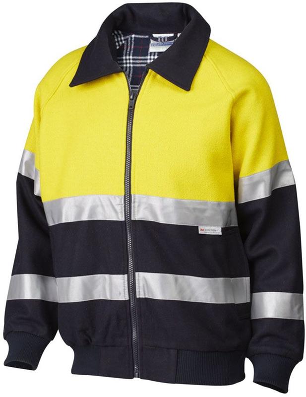Master Summit Bluey Jacket Hi-Vis Taped