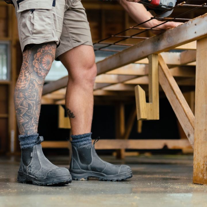 Blundstone Rotoflex Elastic Sided Safety Boot
