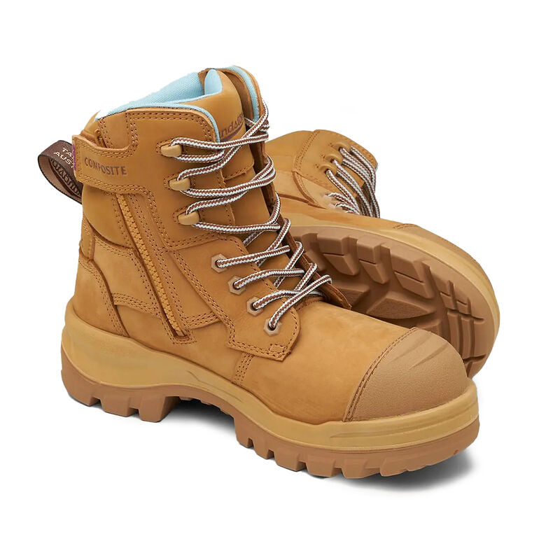 Blundstone Rotoflex Ladies Zip Sided Safety Boot