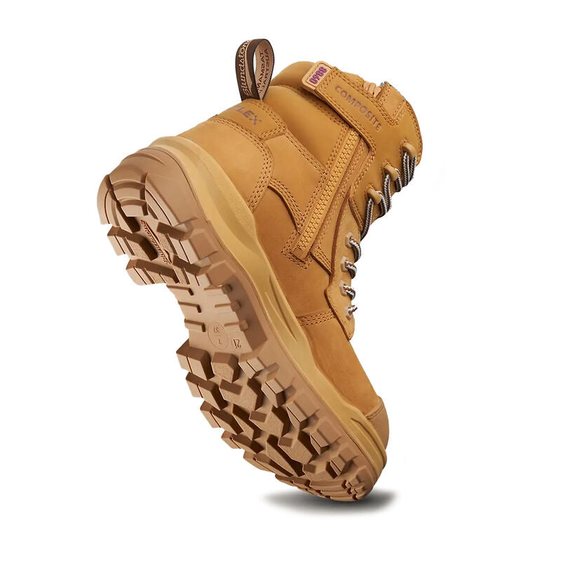 Blundstone Rotoflex Ladies Zip Sided Safety Boot