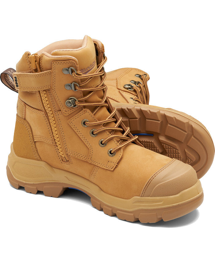 BLUNDSTONE Rotoflex 150mm Zip Sided Safety Boot