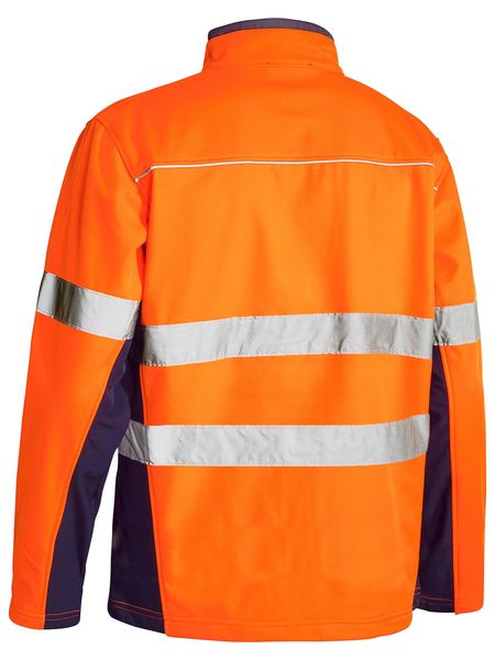 Bisley Soft Shell Hi-Viz Reflective Jacket