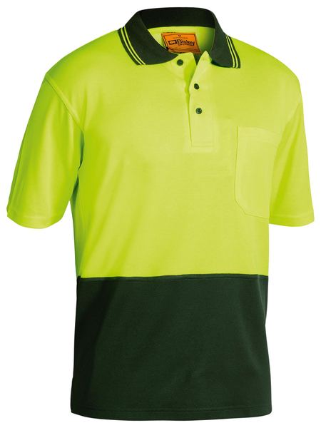 Shirt Hivis Polo Ctn Bk