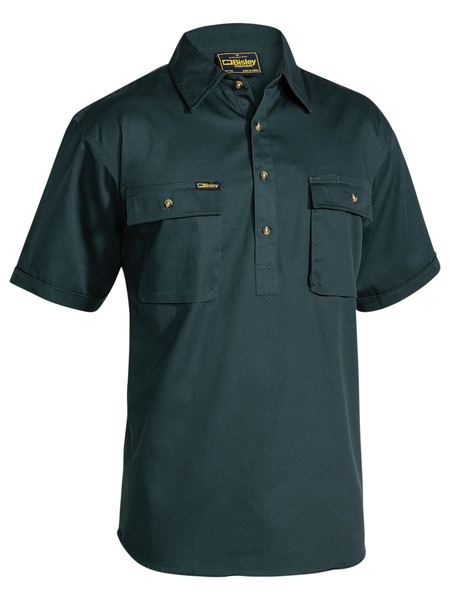 Shirt Cdrill Bisley C/F S/S