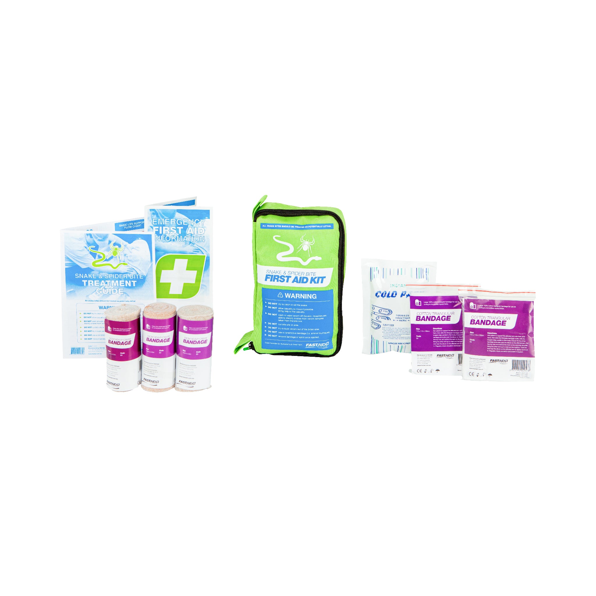 First Aid Kit, Snake & Spider Bite Kit, Soft Pack