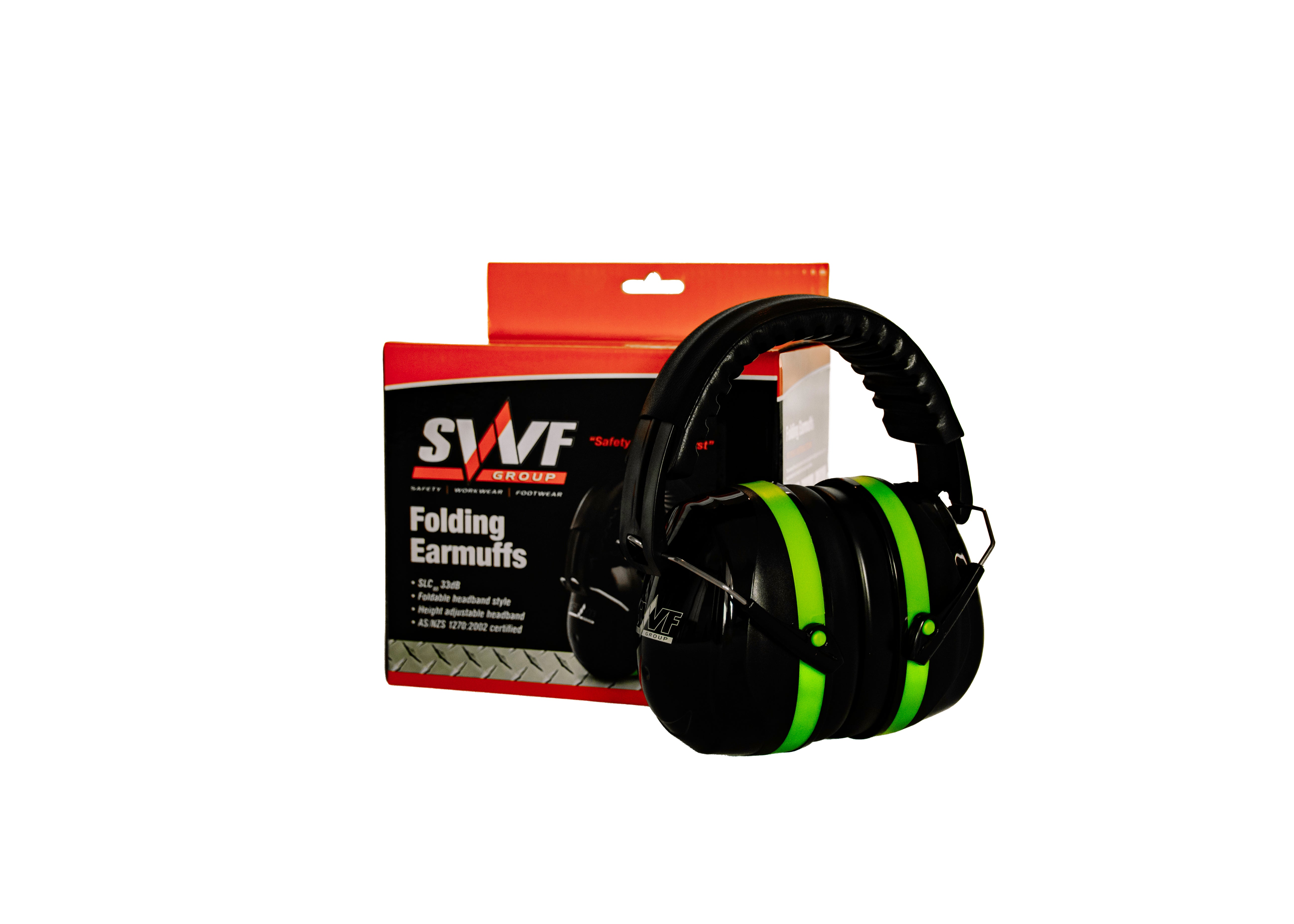 SWF 33dB Class 5 Folding Earmuffs