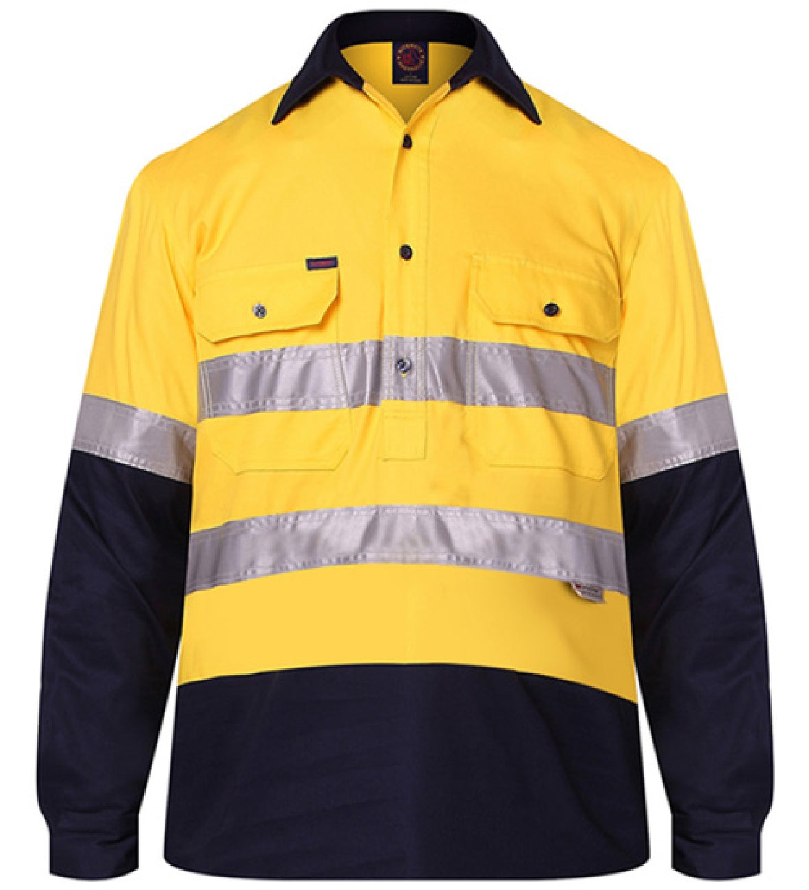 Ritemate Ref Hi-Viz Shirt C/F L/SL