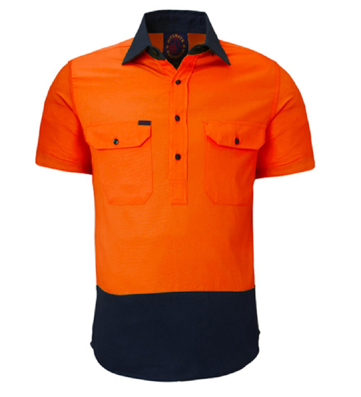 Hi-Vis Closed Front S/S Shirt