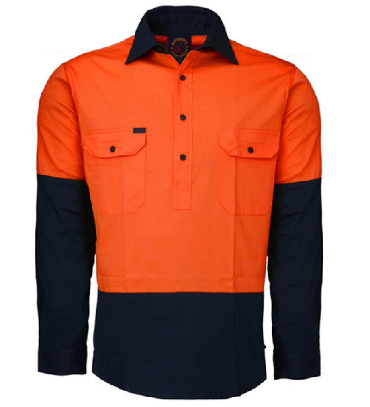 Hi-Vis Closed Front L/S Shirt