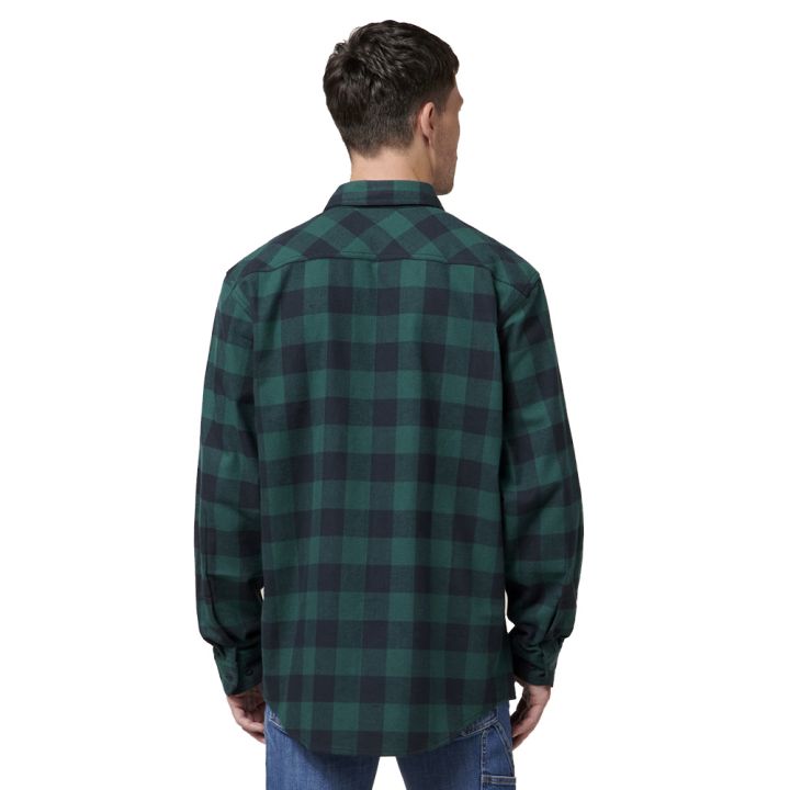 HARD YAKKA Check Flannel L/S Work Shirt