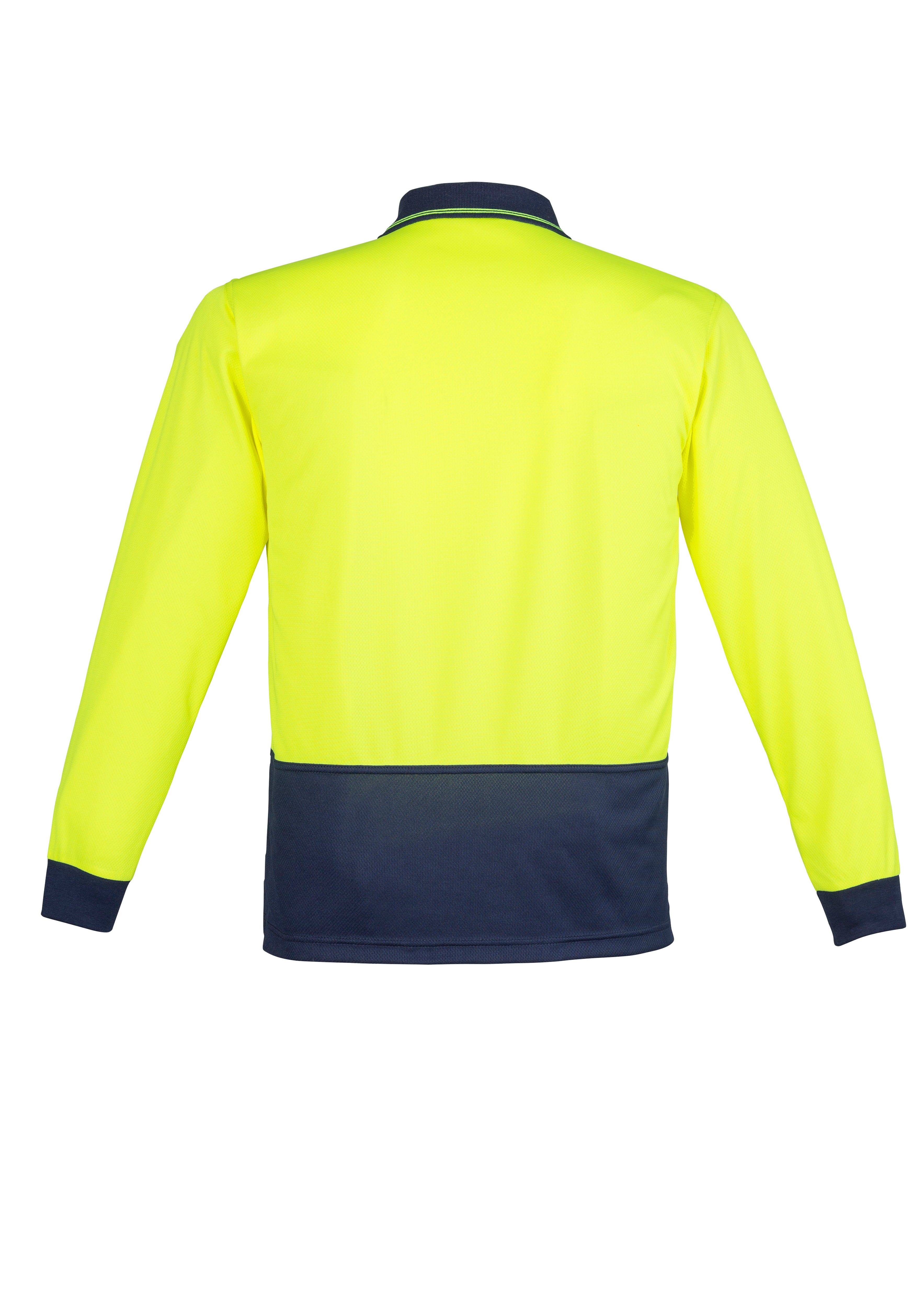 Syzmik ZH232 Unisex Hi-Vis Basic Spliced L/S Polo