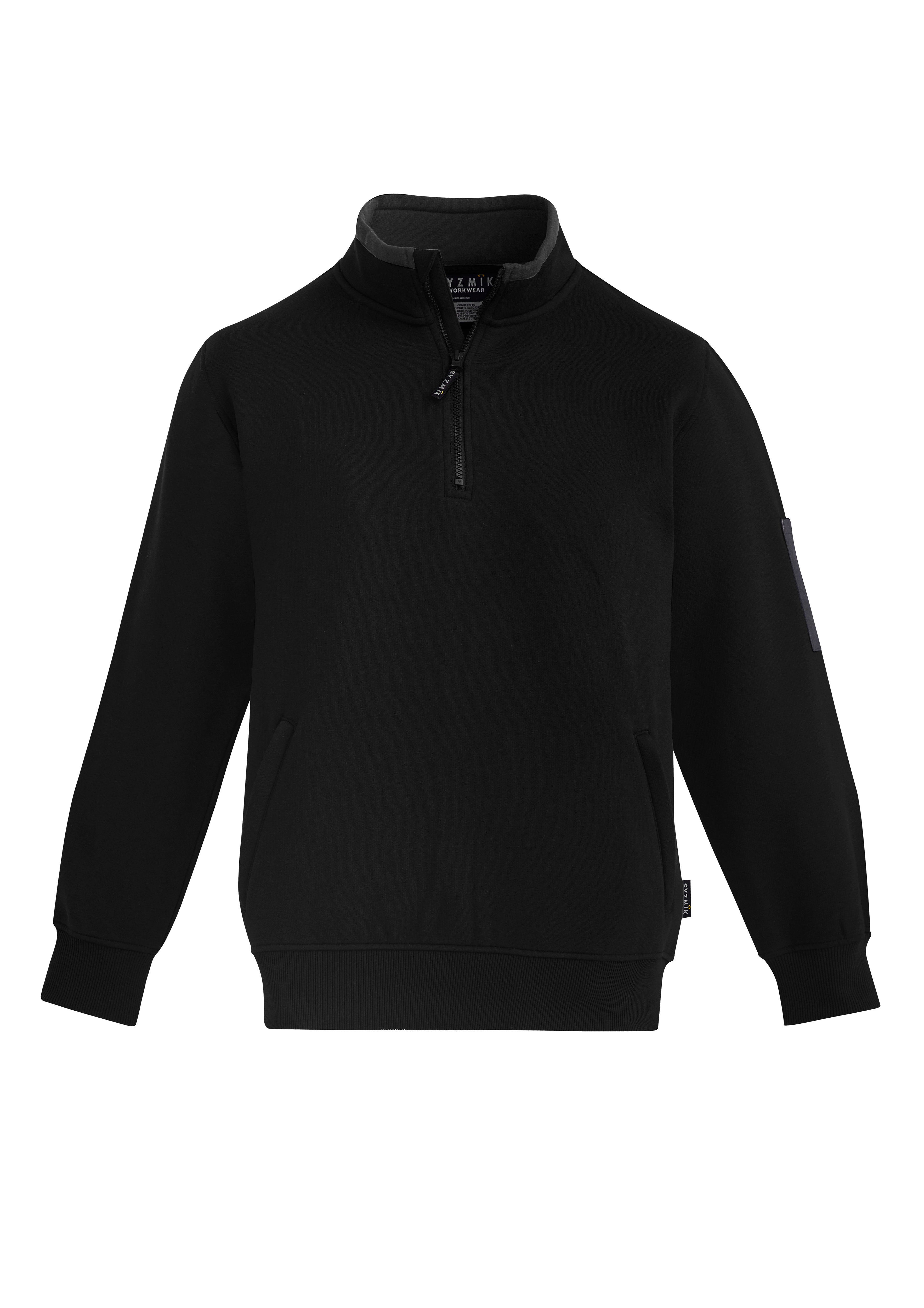 Syzmik Mens 1/4 Zip Fleece Pullover