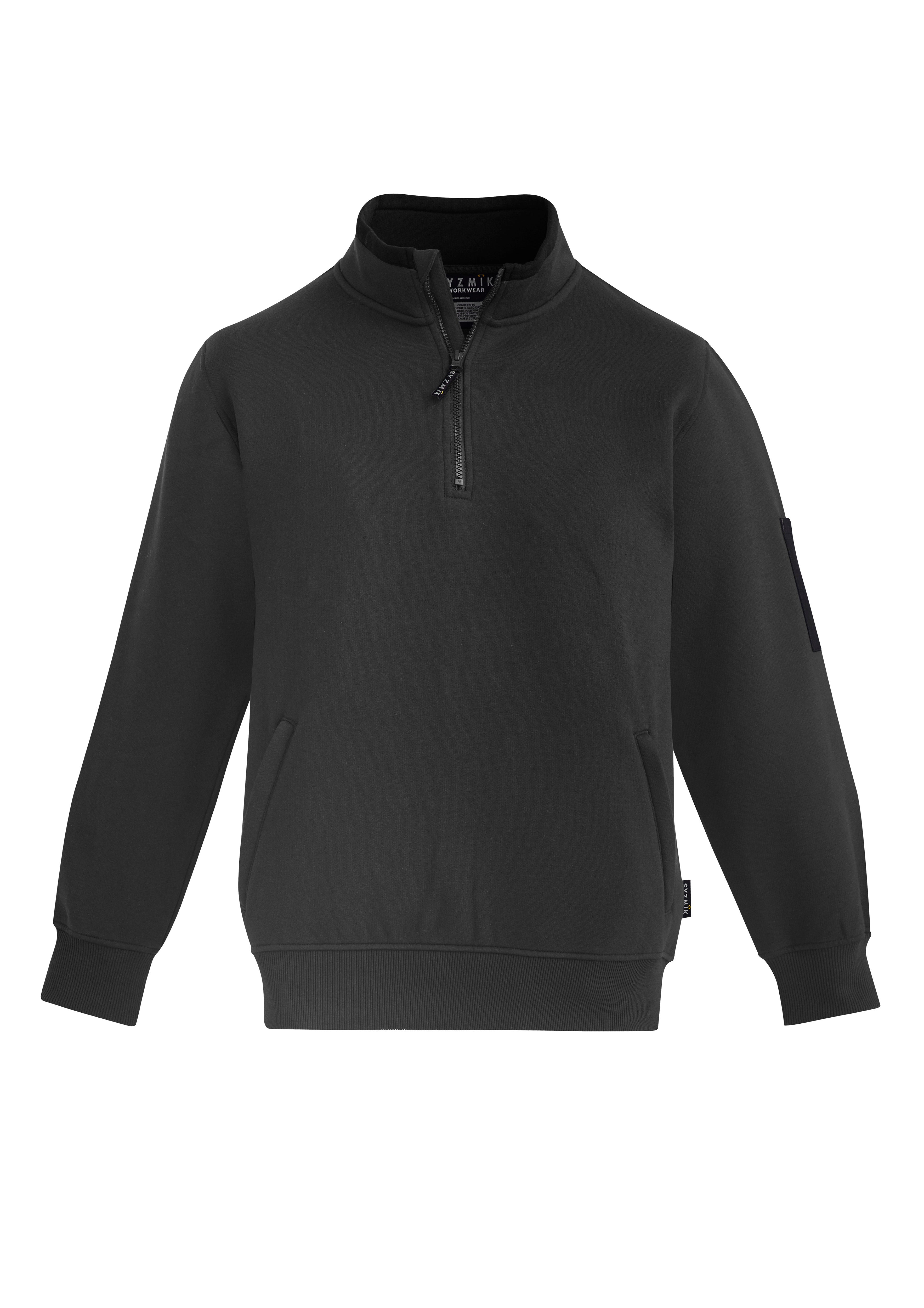 Syzmik Mens 1/4 Zip Fleece Pullover