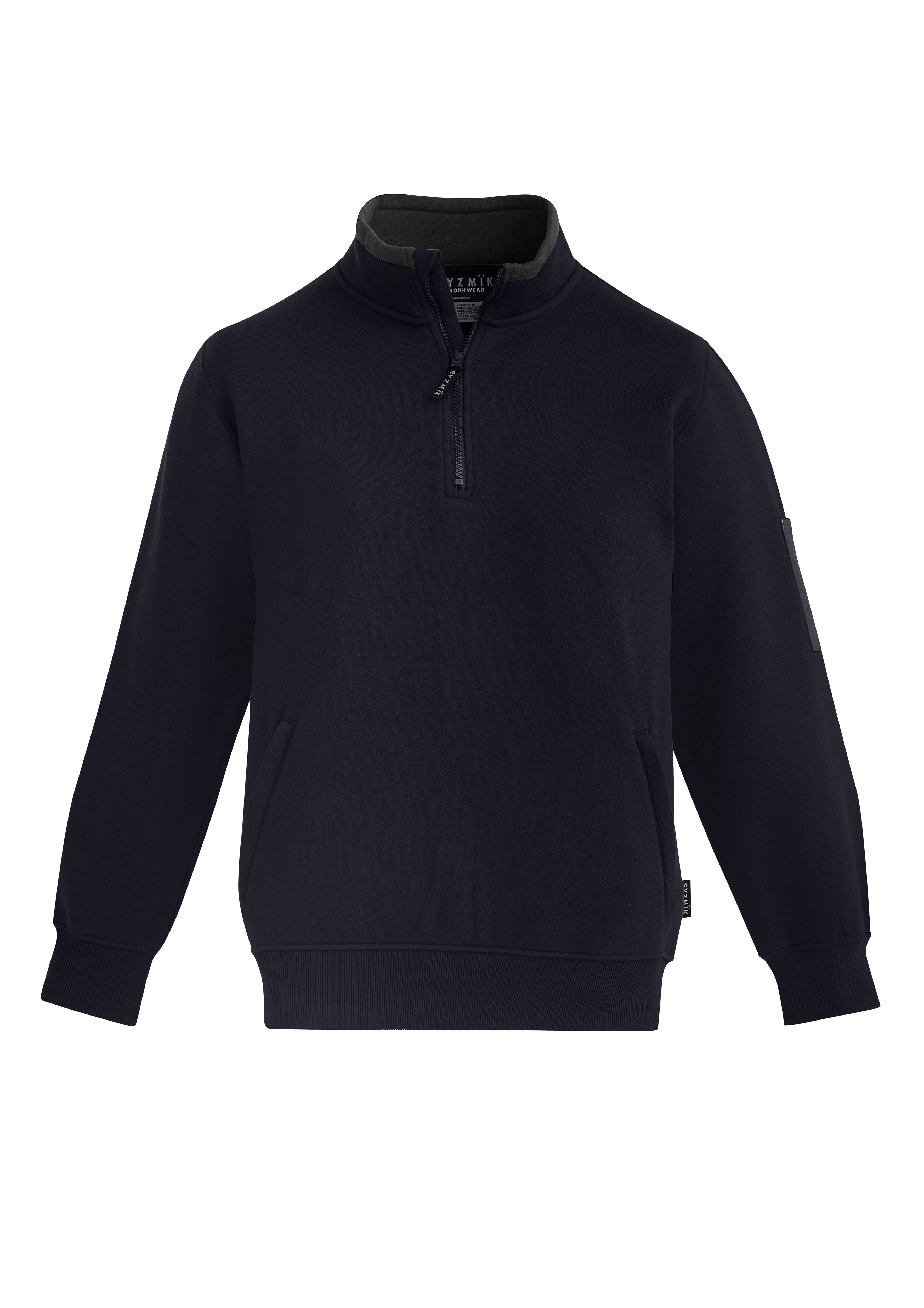 Syzmik Mens 1/4 Zip Fleece Pullover