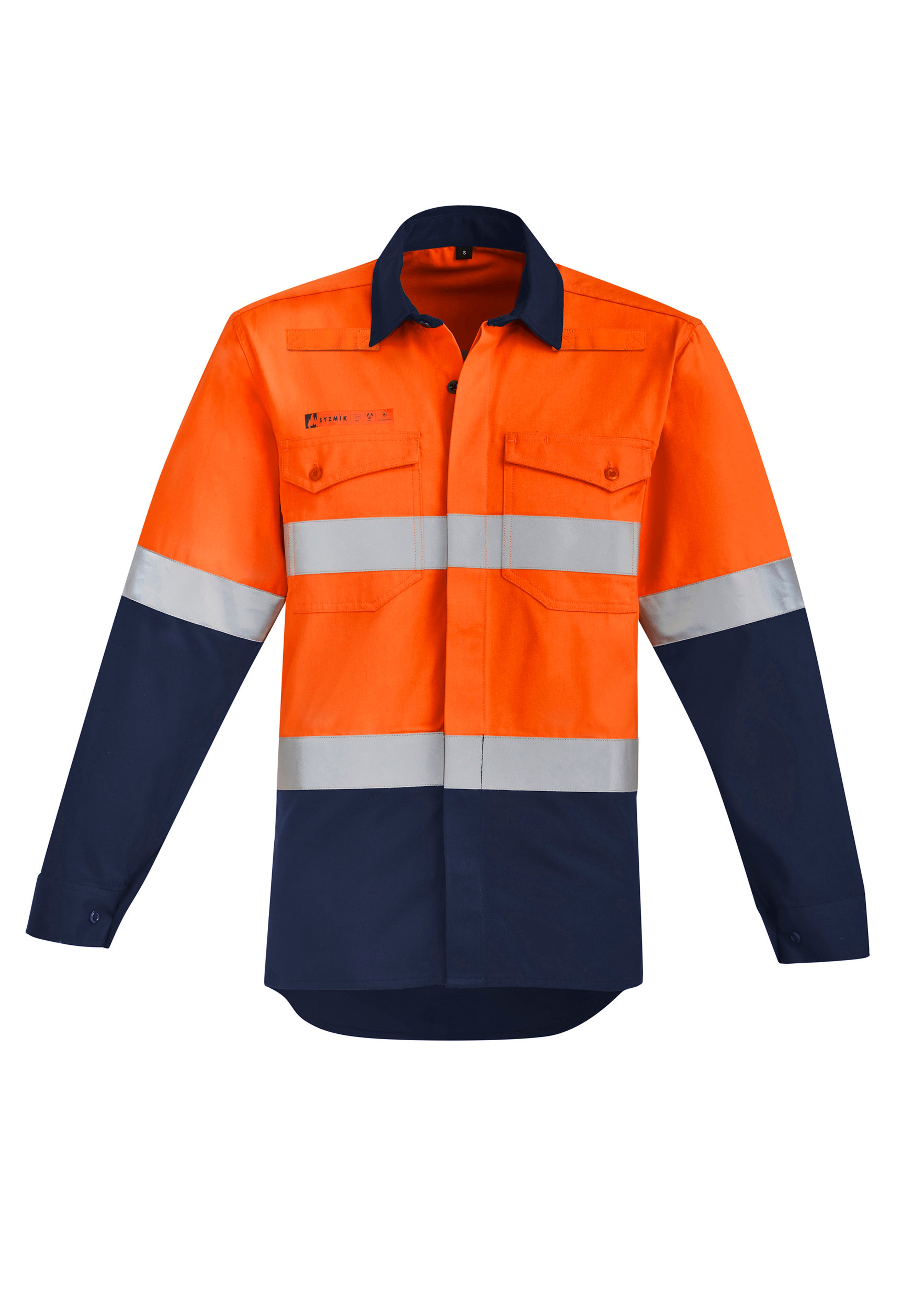 SYZMIK HRC2 Hi Vis FR L/S Shirts